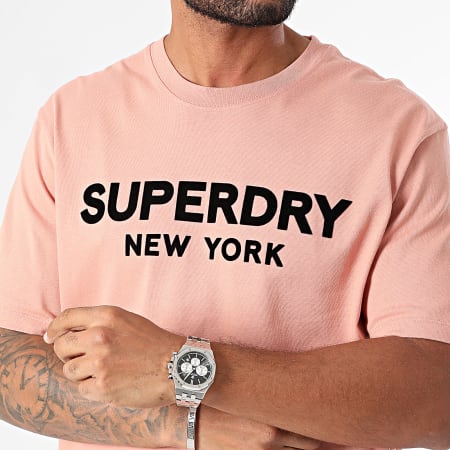 Superdry - Tee Shirt Luxury Sport M1012035A Rose