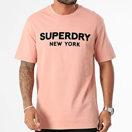 Superdry - Tee Shirt Luxury Sport M1012035A Rose