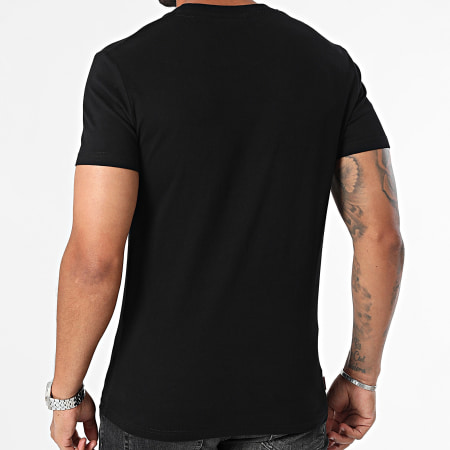 Superdry - Essential Camiseta con bordado en contraste M1012078A Negro