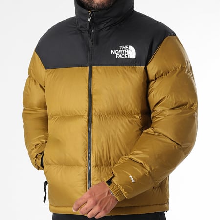 The North Face - Retro donsjack met capuchon 1996 A3C8D Khaki Groen