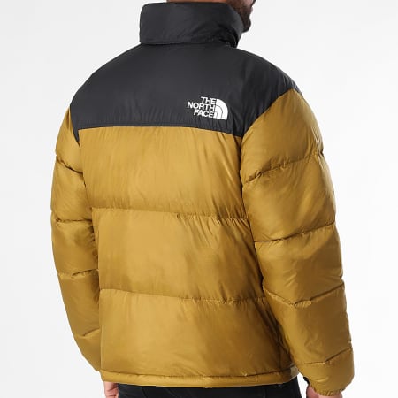 The North Face - Piumino Retro Nuptse con cappuccio 1996 A3C8D Verde Khaki