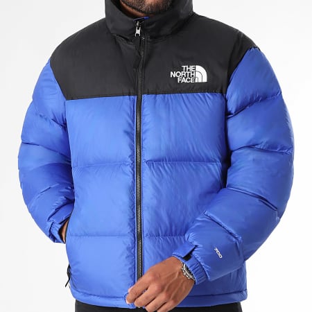 The North Face - Nuptse Retro Chaqueta de pluma con capucha 1996 A3C8D Azul real