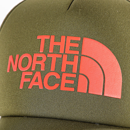 The North Face - 3FM3 Logo Trucker Cap Khaki Groen Wit