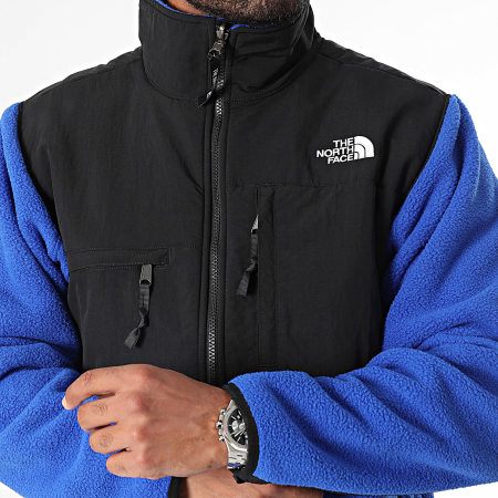 The North Face - Denali Retro Giacca in pile con zip A88XH Royal Blue Black