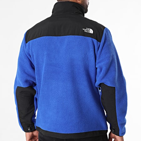 The North Face - Denali Retro Chaqueta polar con cremallera A88XH Azul real Negro