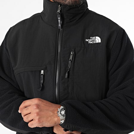 The North Face - Denali Retro Giacca in pile con zip A88XH Nero