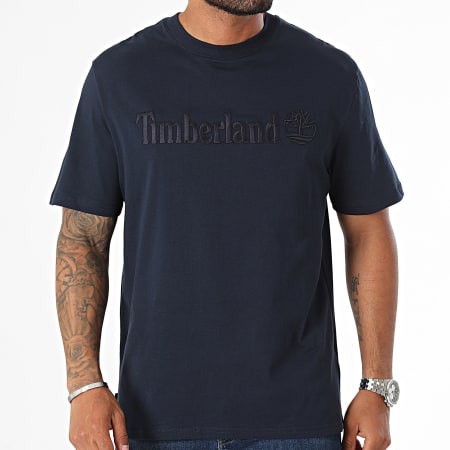 Timberland - A6VPE Camiseta azul marino