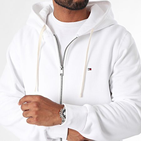 Tommy Hilfiger - Essential 7234 Witte Zip Hoody