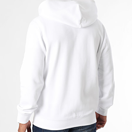 Tommy Hilfiger - Sweat Zippé Capuche Essential 7234 Blanc