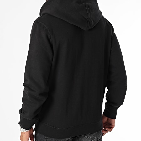 Tommy Hilfiger - Essential 7234 Hooded Zip Sweatshirt Zwart