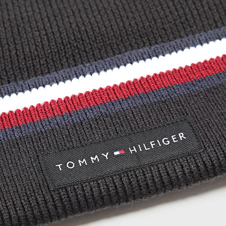 Tommy Hilfiger - Bonnet Corp Love Solid Stripe Beanie 2983 Bleu Marine