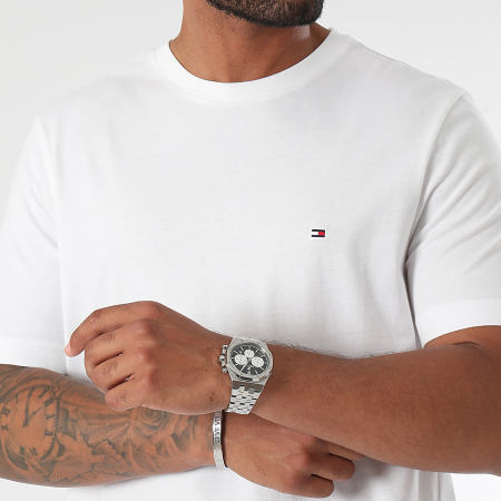 Tommy Hilfiger - Tee Shirt Regular Fit Essential 7267 Blanco