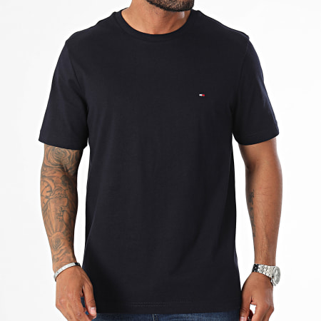 Tommy Hilfiger - Tee Shirt Regular Fit Essential 7267 marineblauw