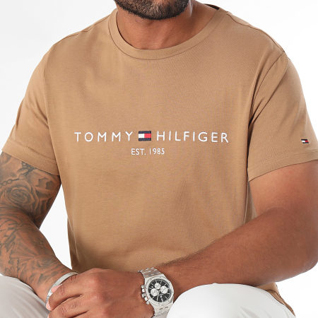 Tommy Hilfiger - 1797 Camel Logo Tee Shirt