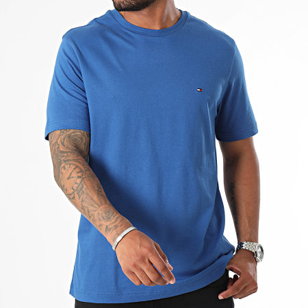 Tommy Hilfiger - Tee Shirt Regular Fit Essential 7267 Bleu Roi