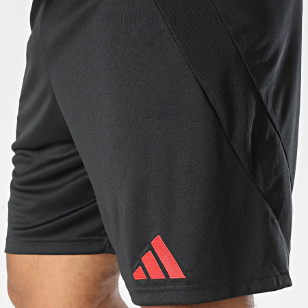 Adidas Sportswear - Manchester United Joggingshort IU1394 Zwart Rood