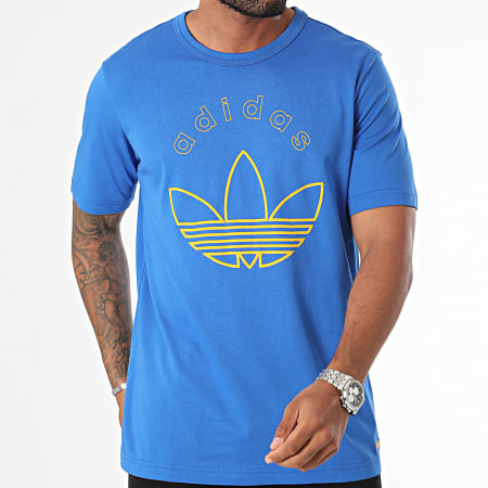 Adidas Originals - GRFX T-shirt IY0425 Koningsblauw