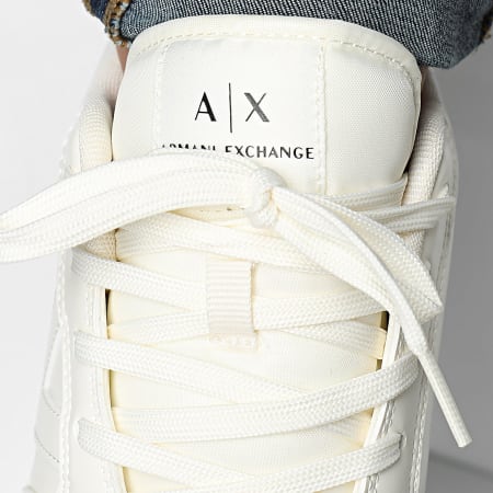 umechan-06ホワイトxs Armani Exchange - Sneakers XUX169-XV660 Off White - Ryses