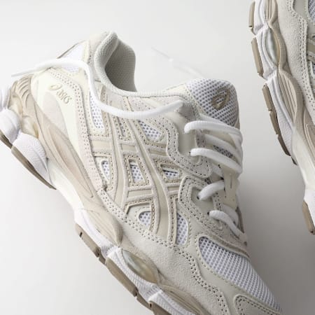 Asics - Baskets Gel Nyc 1203A663 White Feather Grey