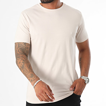 Black Industry - Tee Shirt Uni Beige Clair