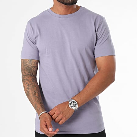 Black Industry - Tee Shirt Uni Violet