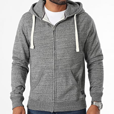 Blend - Sudadera con capucha y cremallera North 20706981 Heather Grey