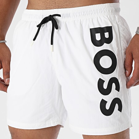 BOSS - Pantaloncini da bagno Octopus 50515296 Bianco