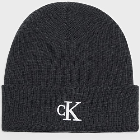 Calvin Klein - Monogram Embro Beanie 2145 Nero