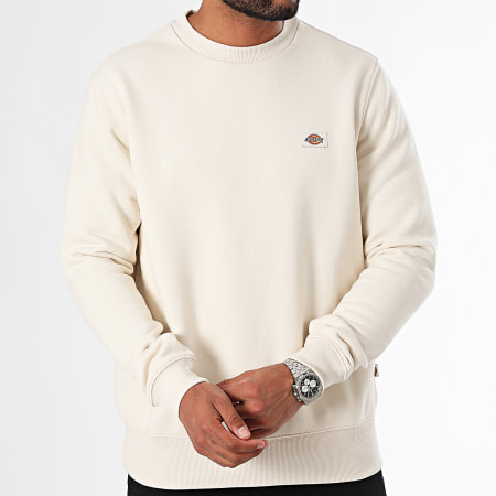Dickies - Oakport Crewneck Sweat A4XCE Beige - Ryses