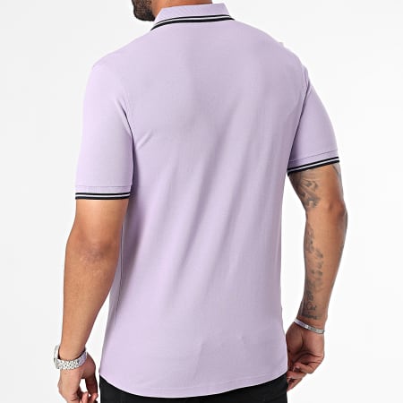 Fred Perry - Polo korte mouw met dubbele punt MM3600 paars