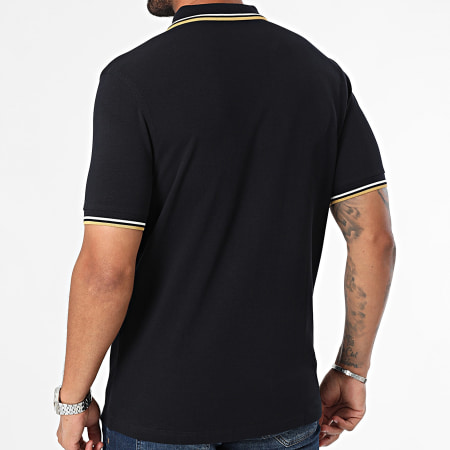 Fred Perry - Polo Manches Courtes Twin Tipped MM3600 Bleu Marine