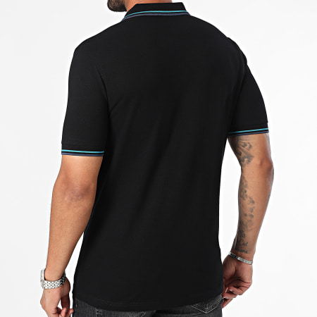 Fred Perry - Polo Manches Courtes Twin Tipped MM3600 Noir