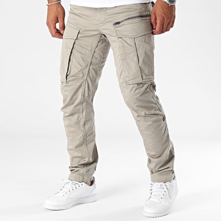 G-Star - Rovic Zip 3D Tapered Cargo Broek D02190-5126 Grijs