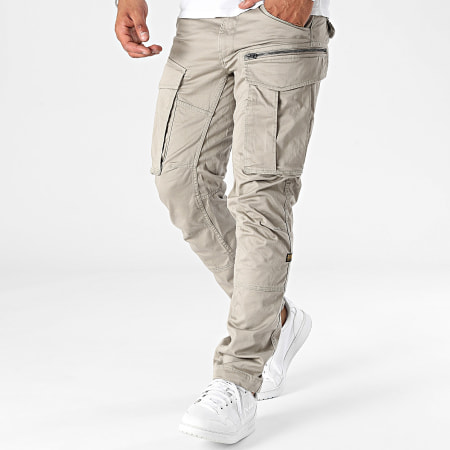 G-Star - Rovic Zip 3D Tapered Cargo Broek D02190-5126 Grijs