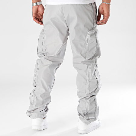 Ikao - Pantalones Cargo Grises