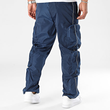 Ikao - Pantalon Cargo Bleu Marine