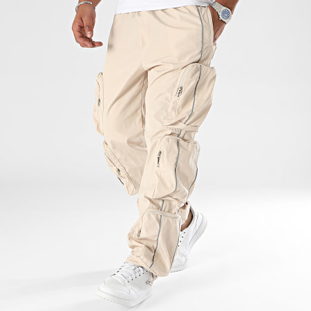 Ikao - Pantaloni cargo beige