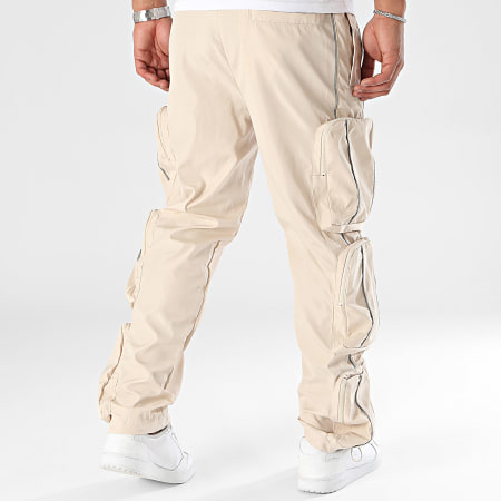 Ikao - Pantaloni cargo beige