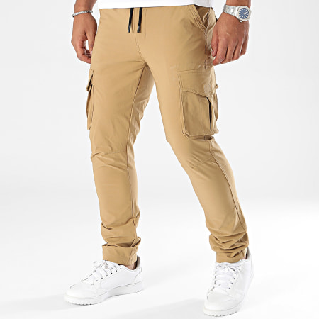 John H - Pantalon Cargo Camel