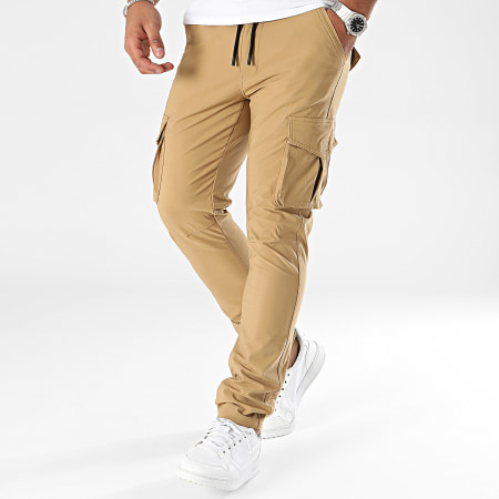 John H - Pantalon Cargo Camel