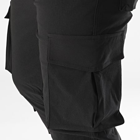 John H - Pantalones cargo negros