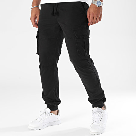 John H - Pantalones cargo negros