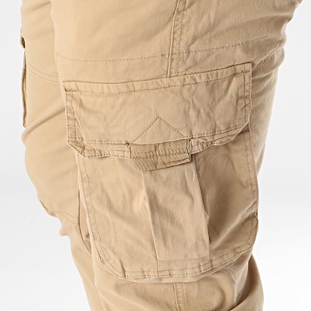 John H - Pantaloni Cargo color cammello