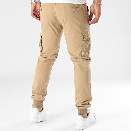 John H - Pantalon Cargo Camel