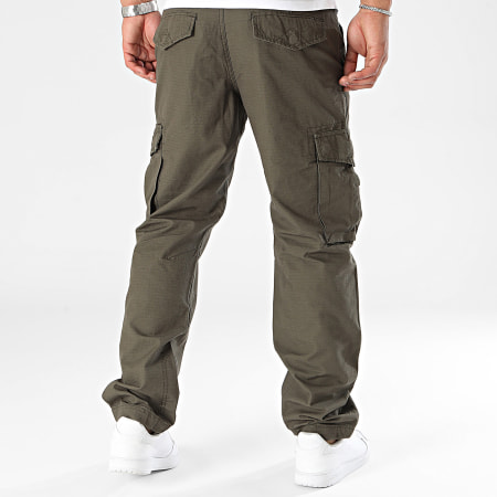 John H - Pantalones cargo verde caqui