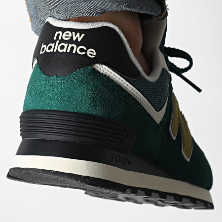 New Balance - 574 U574RBC Groene sportschoenen