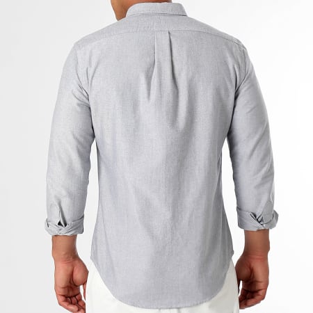 Polo Ralph Lauren - Slim Fit Classics Long Sleeve Shirt Heather Grey