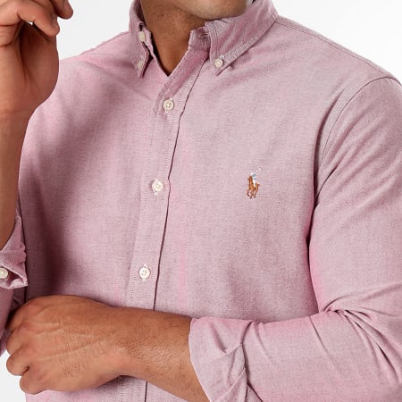 Polo Ralph Lauren - Camisa de manga larga Classics Red Heather