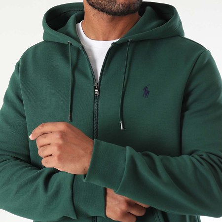 Polo Ralph Lauren - Original Player Hooded Zip Sweat Donkergroen