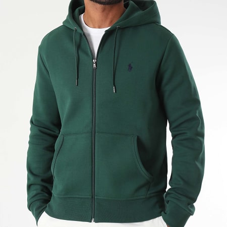 Polo Ralph Lauren - Original Player Hooded Zip Sweat Donkergroen